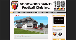 Desktop Screenshot of goodwoodsaints.com.au